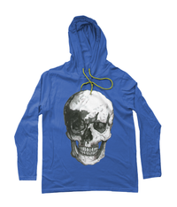 Men's Skull Hoodie Tee by Robert Bowen - Robert Bowen Tees